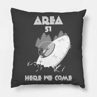 Area 51 Here we come Pillow