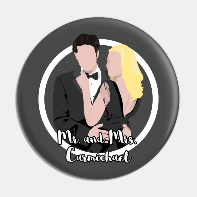 Mr and Mrs Carmichael (Chuck) Pin by insidethetardis