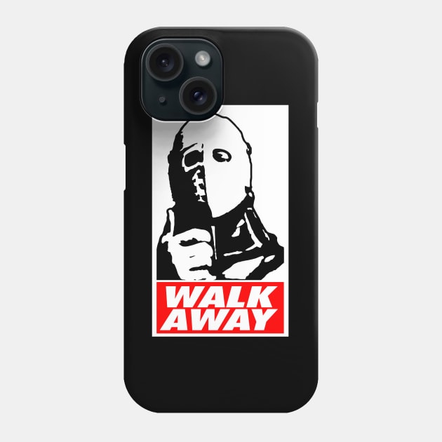 Lord Humungus Walk Away OBEY parody shirt Phone Case by GodsBurden