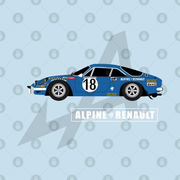 Alpine A110 by AutomotiveArt
