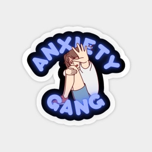 Go Away! - Anxiety Gang Magnet