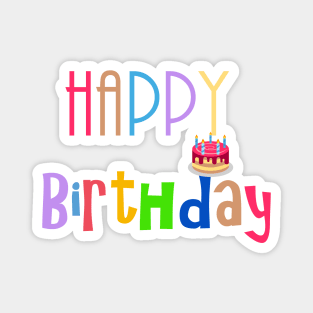 Happy birthday Magnet