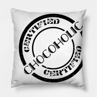 Certified Chocoholic Pillow