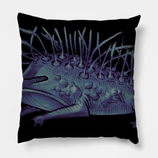 Grumpy Frog Toad Pillow