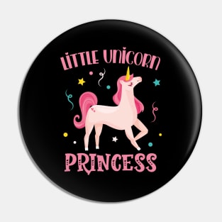 Little Unicorn Princess Pin