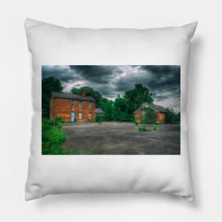 The Old Schoolyard Pillow