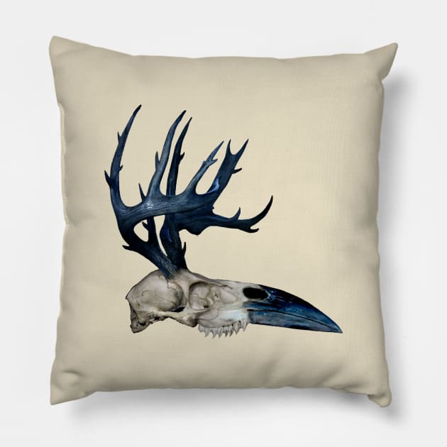 Hannibal Ravenstag Pillow by MimerDesigns