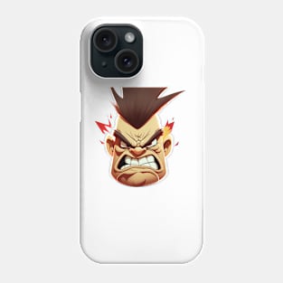 Angry man Phone Case