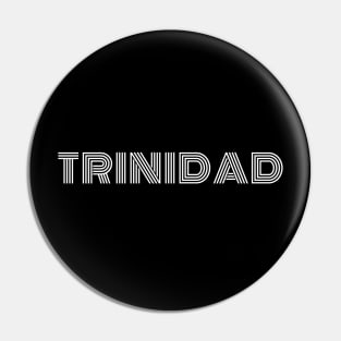 Trinidad Travel Tourism Light Text Pin