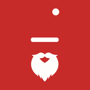 Minimal Santa Claus T-Shirt