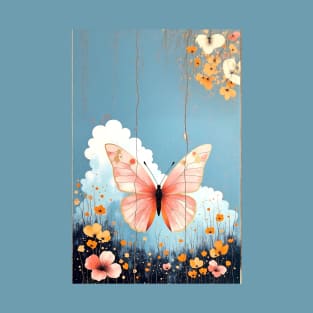 Fluttering Fancy Butterfly T-Shirt