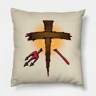 Victory Cross Pillow