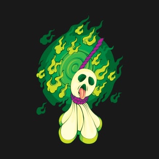 Green Flame Teru Teru Bōzu T-Shirt