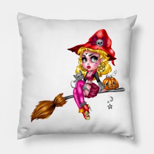 Freya the Blonde Witch Pillow