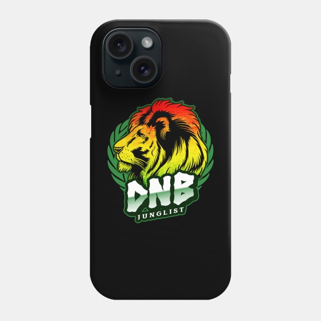 DNB - Junglist Phone Case by DISCOTHREADZ 