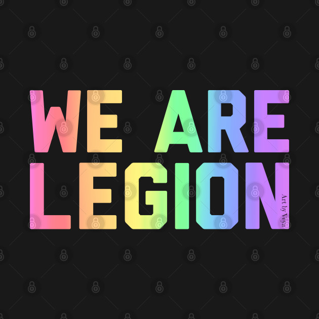 PriDEMONth Rainbow Legion by Art by Veya