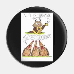 A little Thank you note Pin