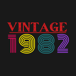 VINTAGE 1982 BIRTHDAY GIFT T-Shirt