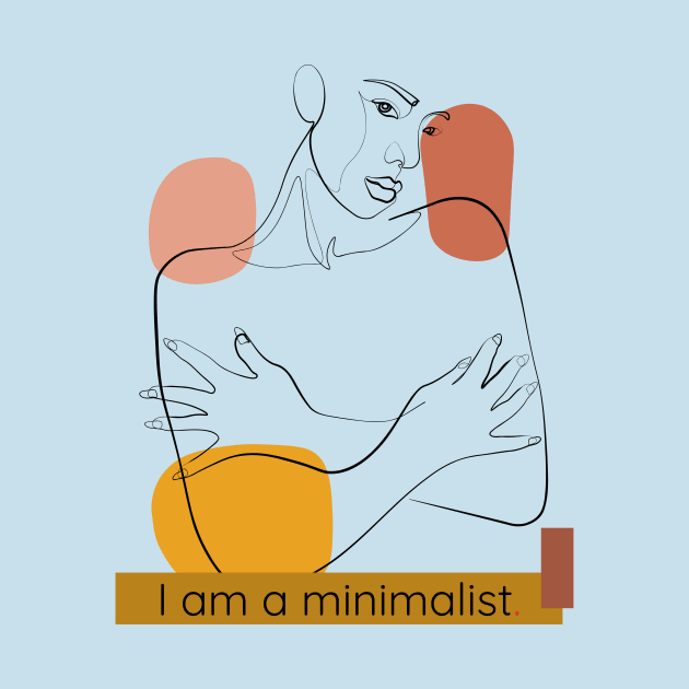 Body Silouhette "I am a Minimalist" by TranquilAsana