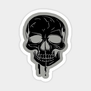 Dripping Skull Magnet