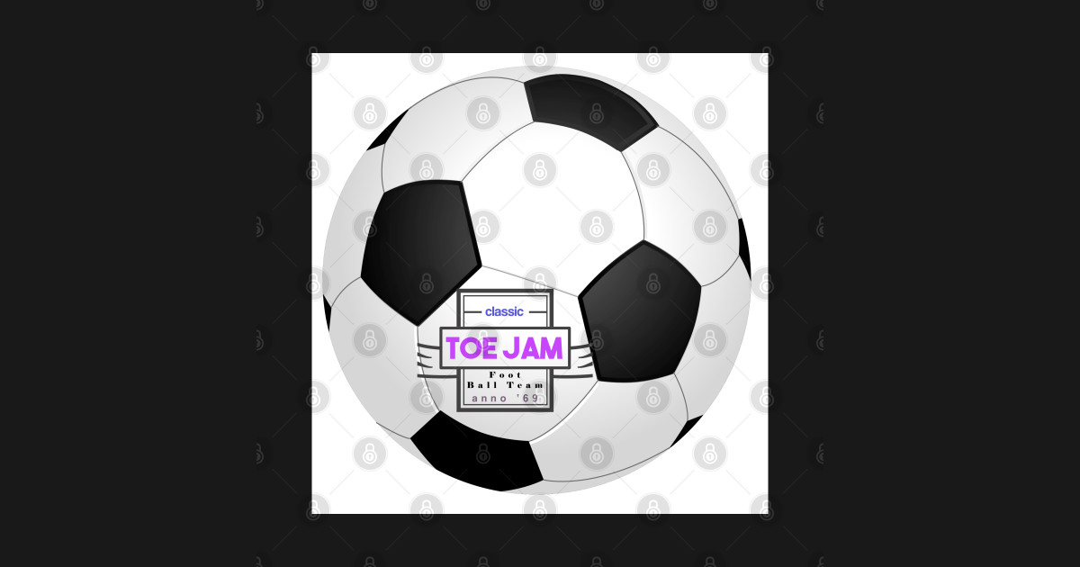 The Classic Toe jam Football Team Shirt Football Jersey TShirt