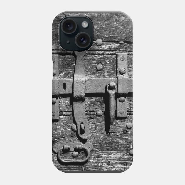 Ancient Door Latch Rome Italy Phone Case by oknoki