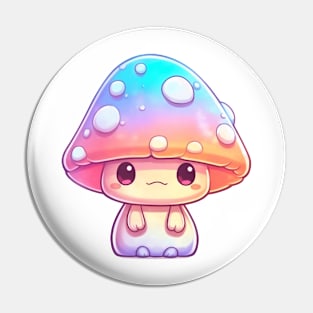 Cute Psychedelic Mushroom Pin