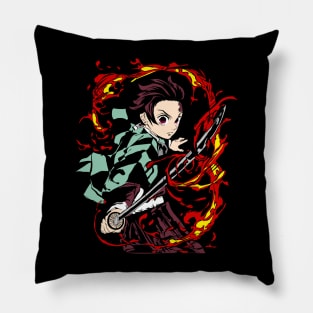 demon slayer Pillow