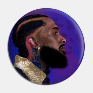 Nipsey Hussle Pin