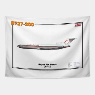 Boeing B727-200 - Royal Air Maroc (Art Print) Tapestry