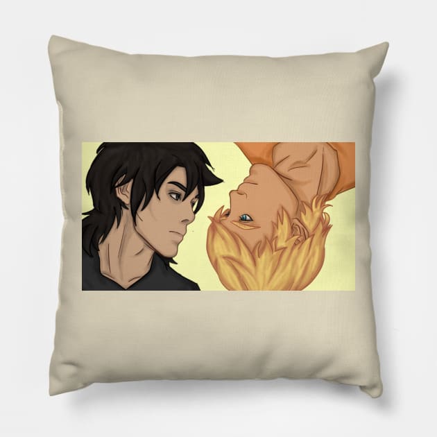 Solangelo Pillow by seventhdemigod