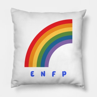 Rainbow ENFP Gift T-shirt Pillow