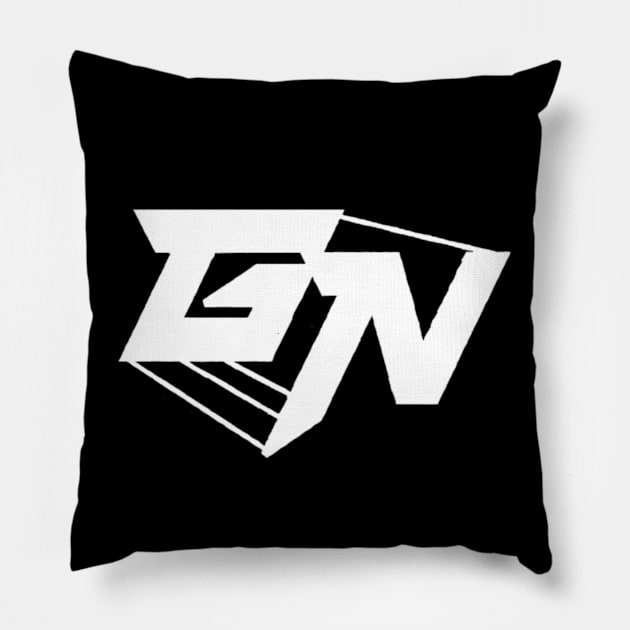 TheGNway White Logo Pillow by TheGNway