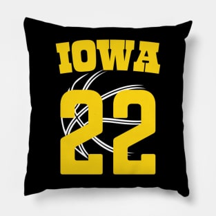 Caitlin Clark 22 iowa Pillow