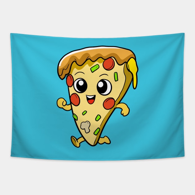 Pizza Tapestry by WildSloths