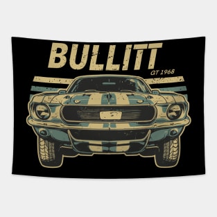 Bullitt GT 1968 Classic Car Tapestry