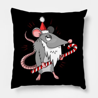 christmas rat Pillow