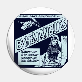 Bohemian Blues - Vintage Comic Pin