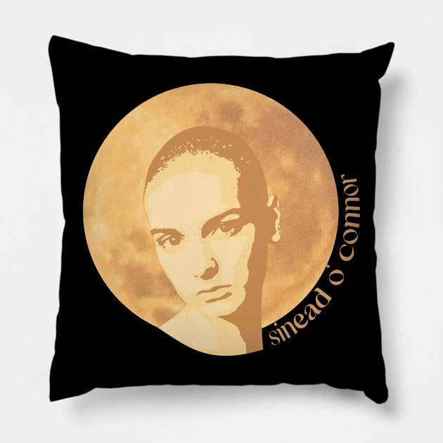 sinead o connor Pillow by penciltimes