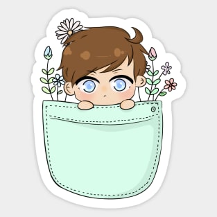 louis tomlinson brown smiley walls Sticker for Sale by noellalee