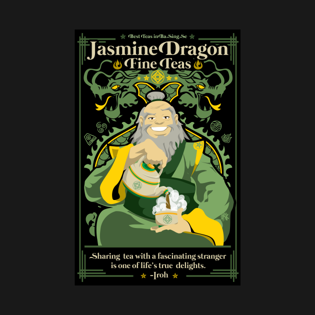 Jasmine Dragon Avatar The Last Airbender TShirt TeePublic