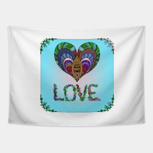 Love Hearts 150 (Style:1) Tapestry