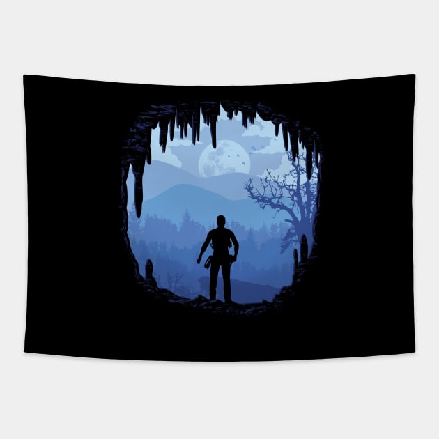 Hideout Tapestry by Daletheskater