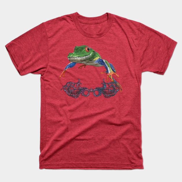 Discover Awesome crocodilefrog - Crocodile Animal Fun Frog Hybrid - T-Shirt