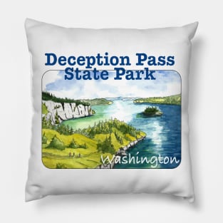 Deception Pass State Park, Washington Pillow