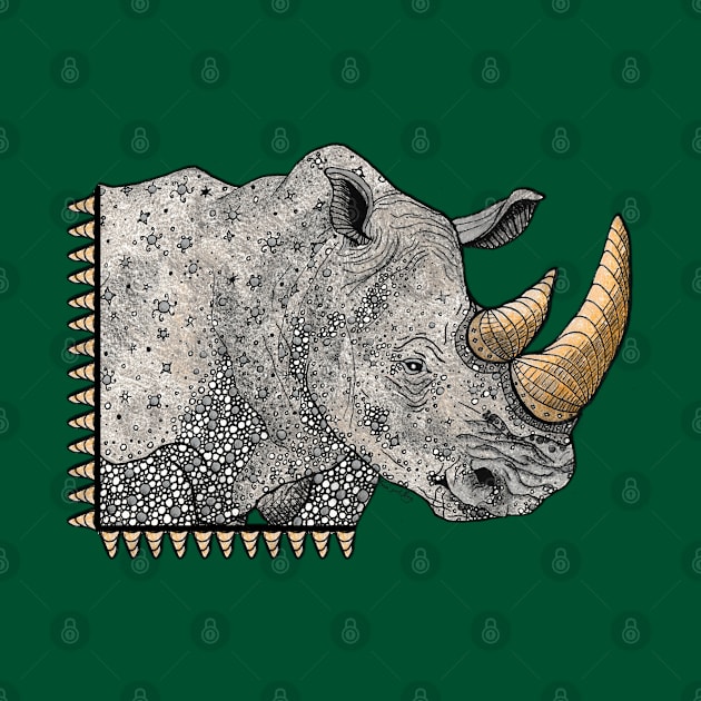 Rhinoceros Totem Animal by FreeSpiritMeg