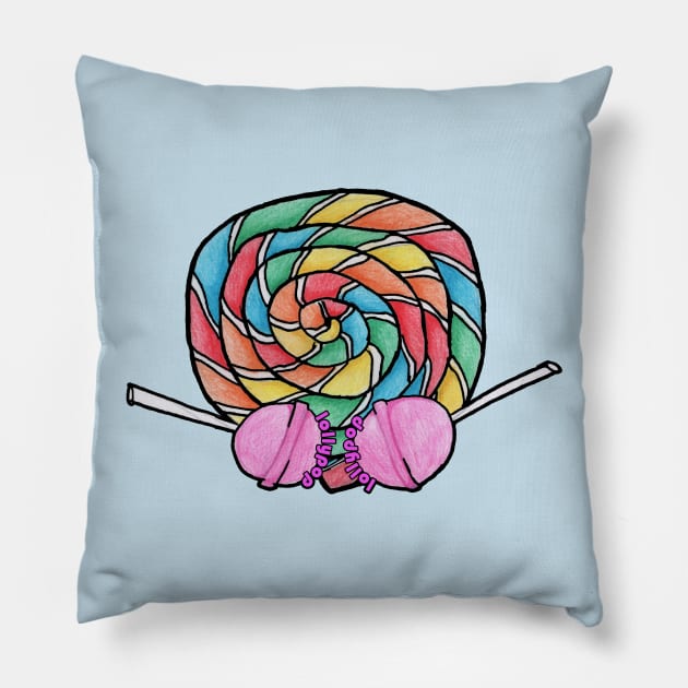 lollypop Pillow by puglove