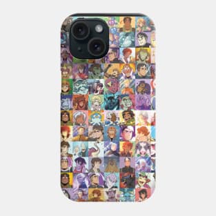 5th Anniversary 108 Voltron Character Blocks Phone Case