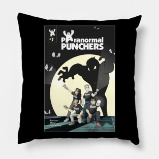 Paranormal Punchers Comic Book Pillow