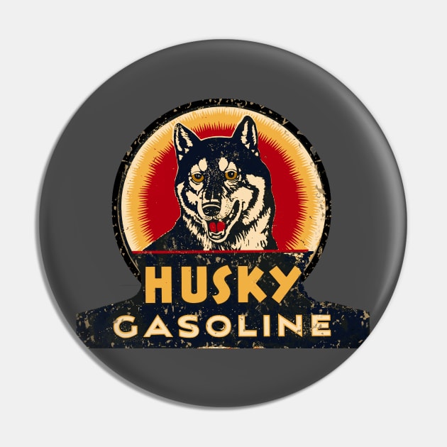 Husky Gasoline Pin by Midcenturydave